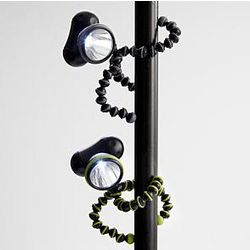 Black and Lime Green Lamp