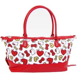 Hello Kitty Heart and Bow Overnight Bag
