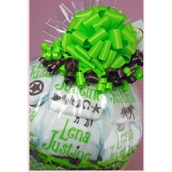 Personalized Diaper Supreme Half Bushel Gift Basket