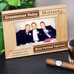 Personalized Groomsman Picture Frame