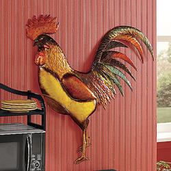 Randy Rooster Wall Hanging