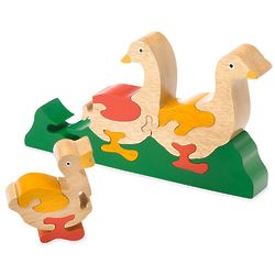 Child's Duck Family Wooden Puzzle