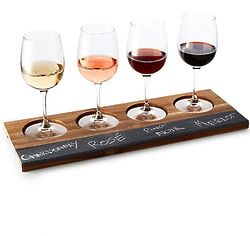 Wood & Slate Wine Taster's Board