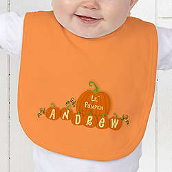 Baby's Personalized First Halloween Bib