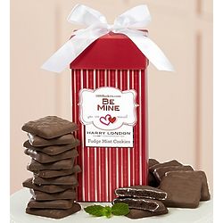 Be Mine Fudge Mint Cookie Gift Box