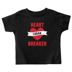 Personalized Little Heart Breaker T-Shirt