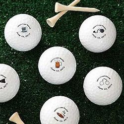 Groom's Last Round Personalized Nike Mojo Golf Balls