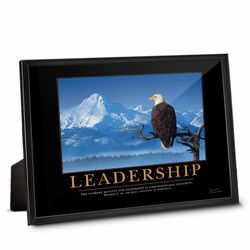 Leadership Eagle Framed Desktop Print