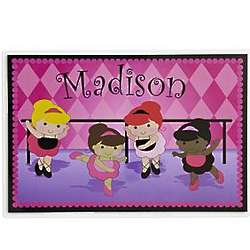 Personalized Ballerina Placemat