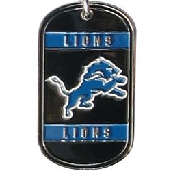 Personalized Detroit Lions Dog Tag