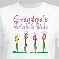 Petals & Buds Personalized T-Shirt