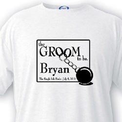Personalized Groom to Be T-shirt