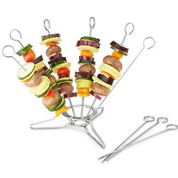 Stand Up Skewer Cooking System