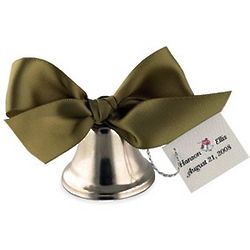 Wedding Bell Favor with Ribbon