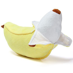 Apeeling Banana Pillow