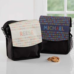 Personalized Lunch Bag with Stencil Name