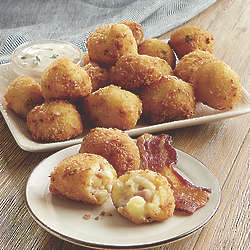 Bacon Mac & Cheese Fritters