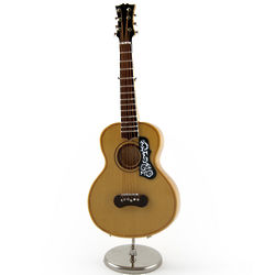 Miniature Replica Spanish Acoustic Guitar Music Box