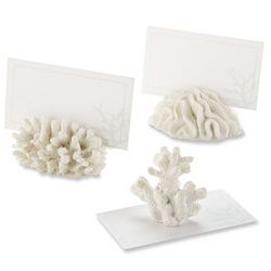 Coral Place Card or Photo Holders