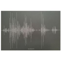 Personalized Soundwave Art Print