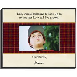 Personalized Father's Poem Picture Frame