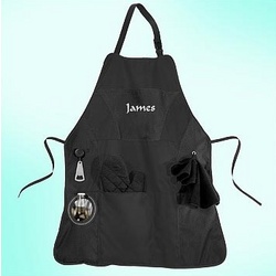 Charles Personalized Grill Master Apron Kit