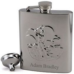 Stainless Steel Golf Lovers Flask