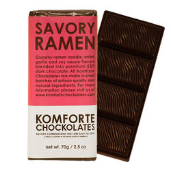 Savory Ramen Chocolate Bar