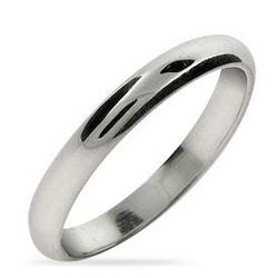 Classic 3mm Sterling Silver Wedding Band
