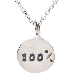 100 Percent of the Shots Necklace