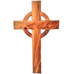 Olive Wood Celtic Cross