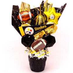 Pittsburgh Steelers Cookie Pot Bouquet Findgiftcom