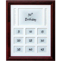 50th Birthday 11x14" Frame