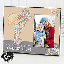 Personalized Mother's Day Flower Bouquet Picture Frame