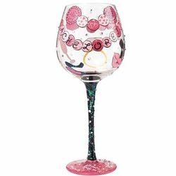 Bachelorette Super Bling 22 Once Wine Glass