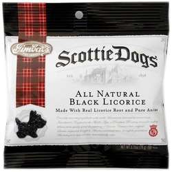 Licorice Scottie Dogs Black 2.75oz