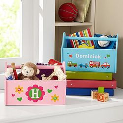 Personalized Take-Along Toy Caddy