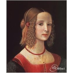 Personalized 17th Century Girl Masterpiece Print