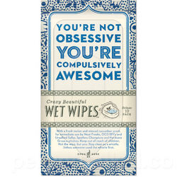 Compulsively Awesome Wet Wipes