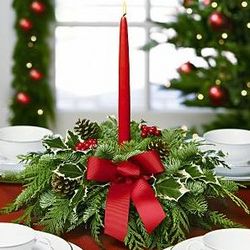 Deck The Halls Collection 14" Christmas Centerpiece