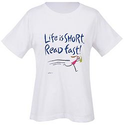 Life Is Short - Read Fast! T-Shirt