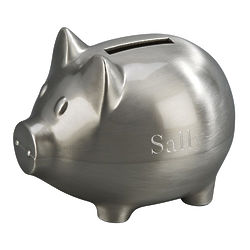 Personalized Small Matte Finish Piggy Bank
