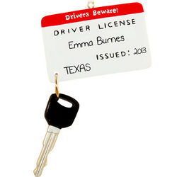 New Driver's License Ornament