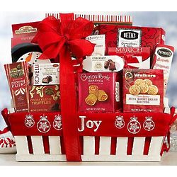 Joy to the World Christmas Gift Basket