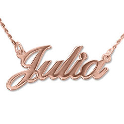 18K Rose Gold Plating Personalized Necklace