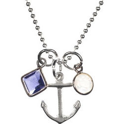 An Anchor in the Wind Necklace