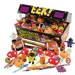Halloween Treasure Chest Toy Assortment