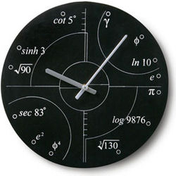 Irrational Numbers Wall Clock