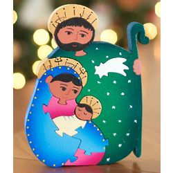 Holy Family Wood Display Jigsaw Puzzle