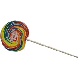 48 Rainbow Swirls Whirly Pops